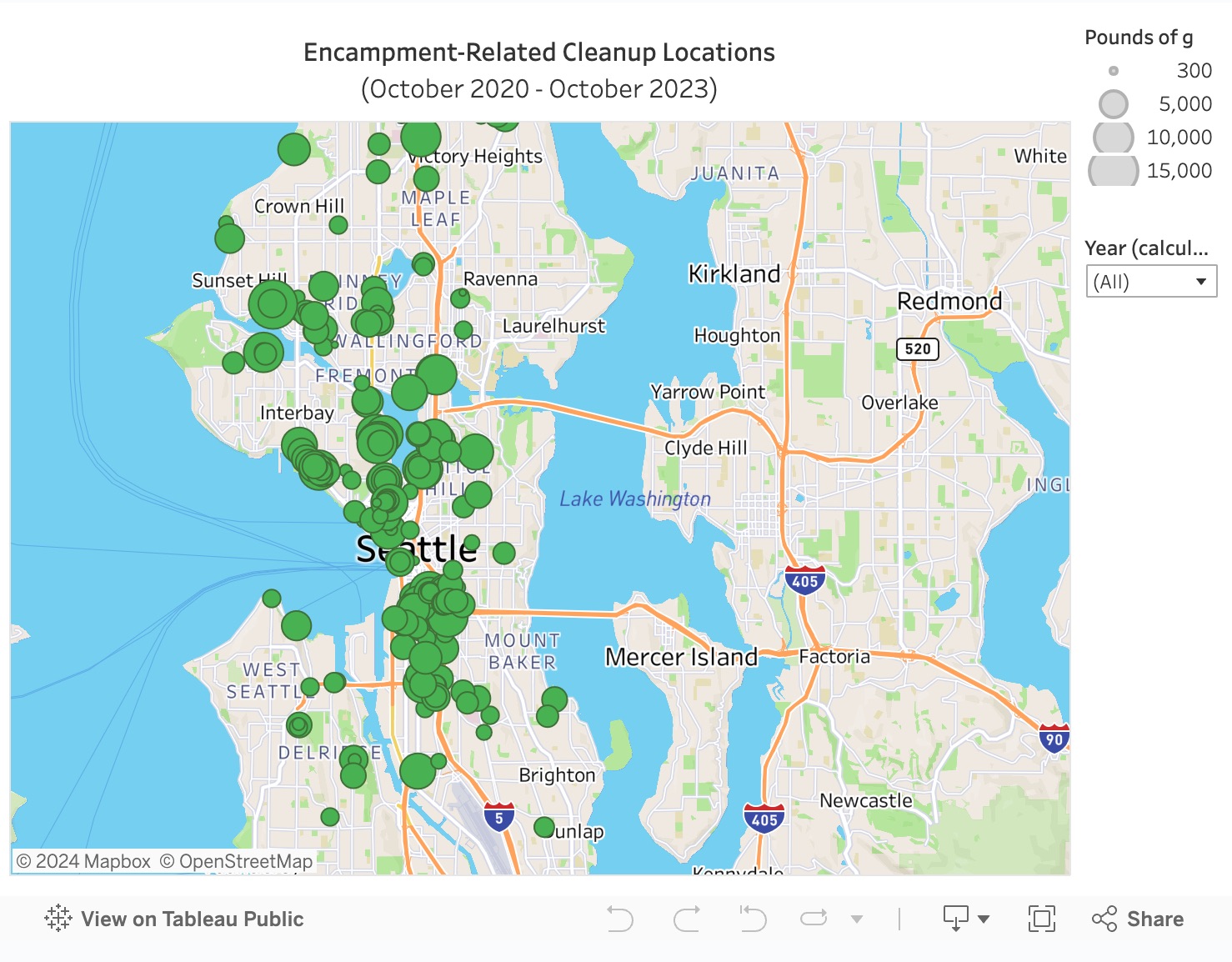 We Heart Seattle releases new data revealing 315 encampment-related cleanups over three years across Seattle
